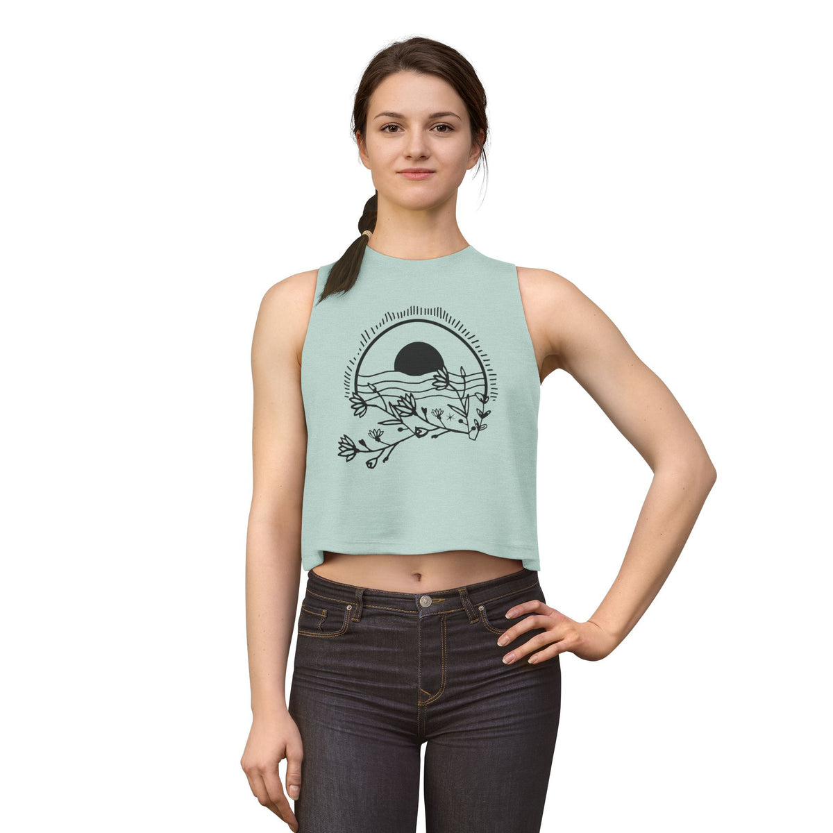 Quite Bloom // Crop Tank