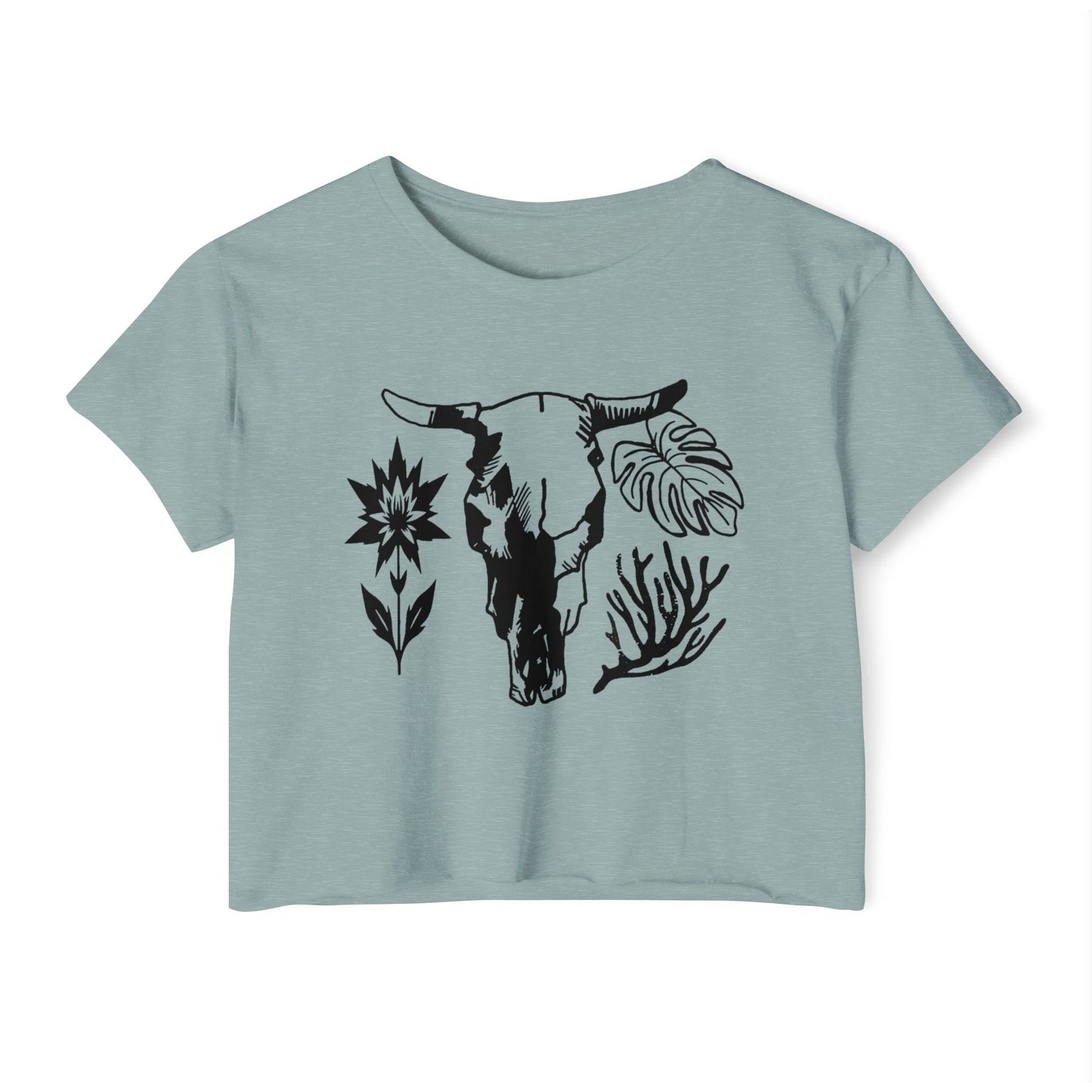 Boho Western // Festival Crop Top