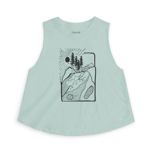 Mountain Trails // Crop Top