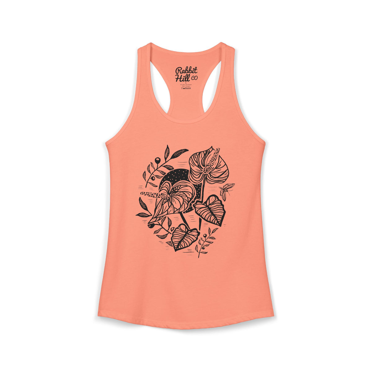 Anthurium // Ladies Racer Tank