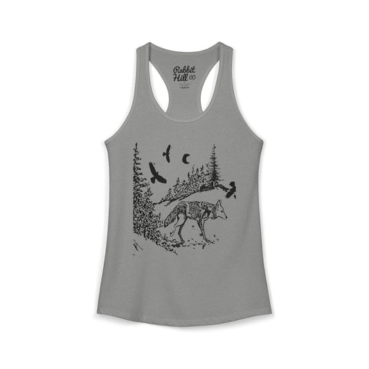 Lone Coyote // Racerback Tank