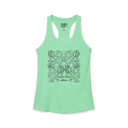 Botanical Sea // Racer Tank