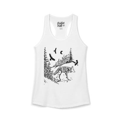 Lone Coyote // Racerback Tank