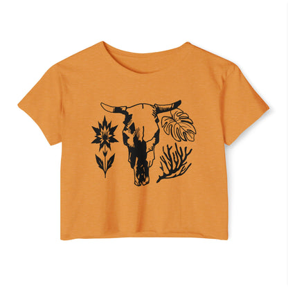 Boho Western // Festival Crop Top