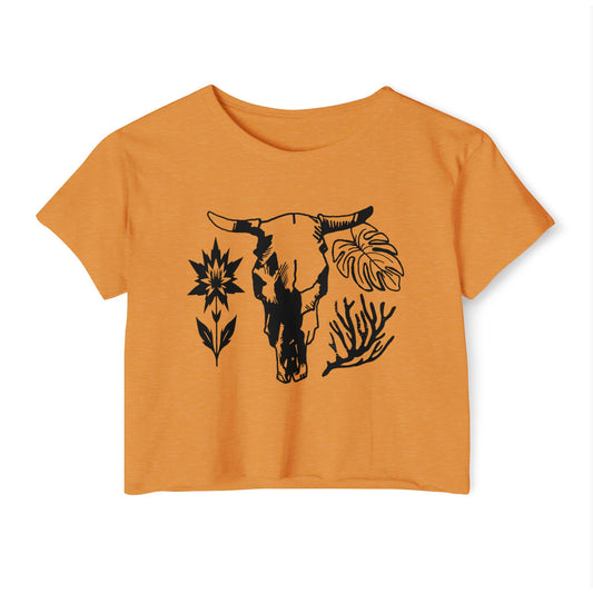 Boho Western // Festival Crop Top