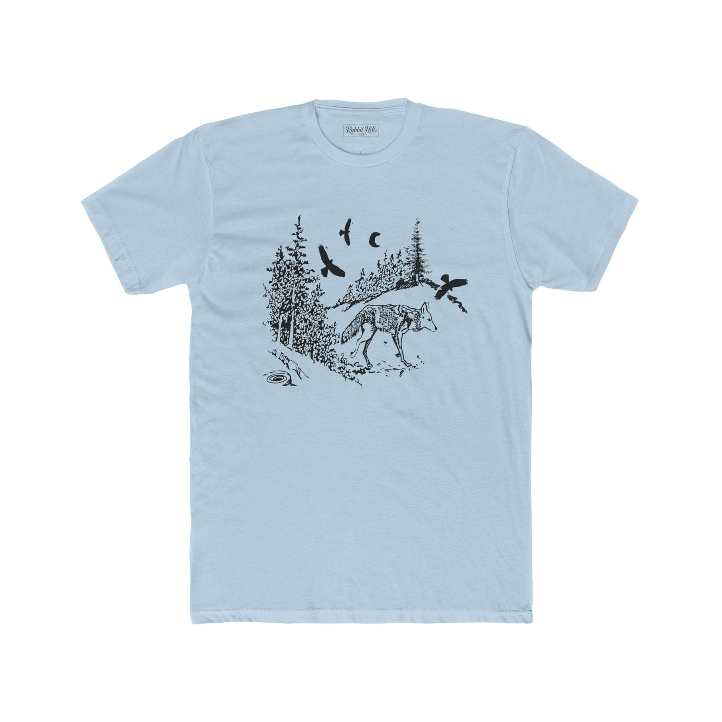 Lone Coyote // Unisex Cotton Tee