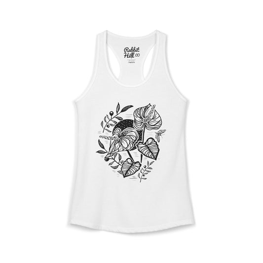 Anthurium // Ladies Racer Tank
