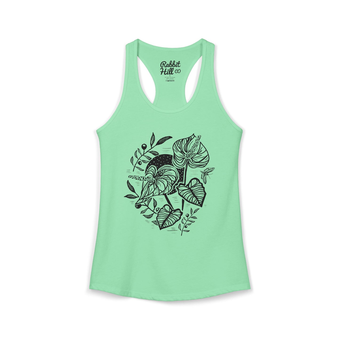 Anthurium // Ladies Racer Tank