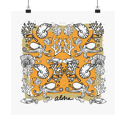 Gather Sands // Satin Poster