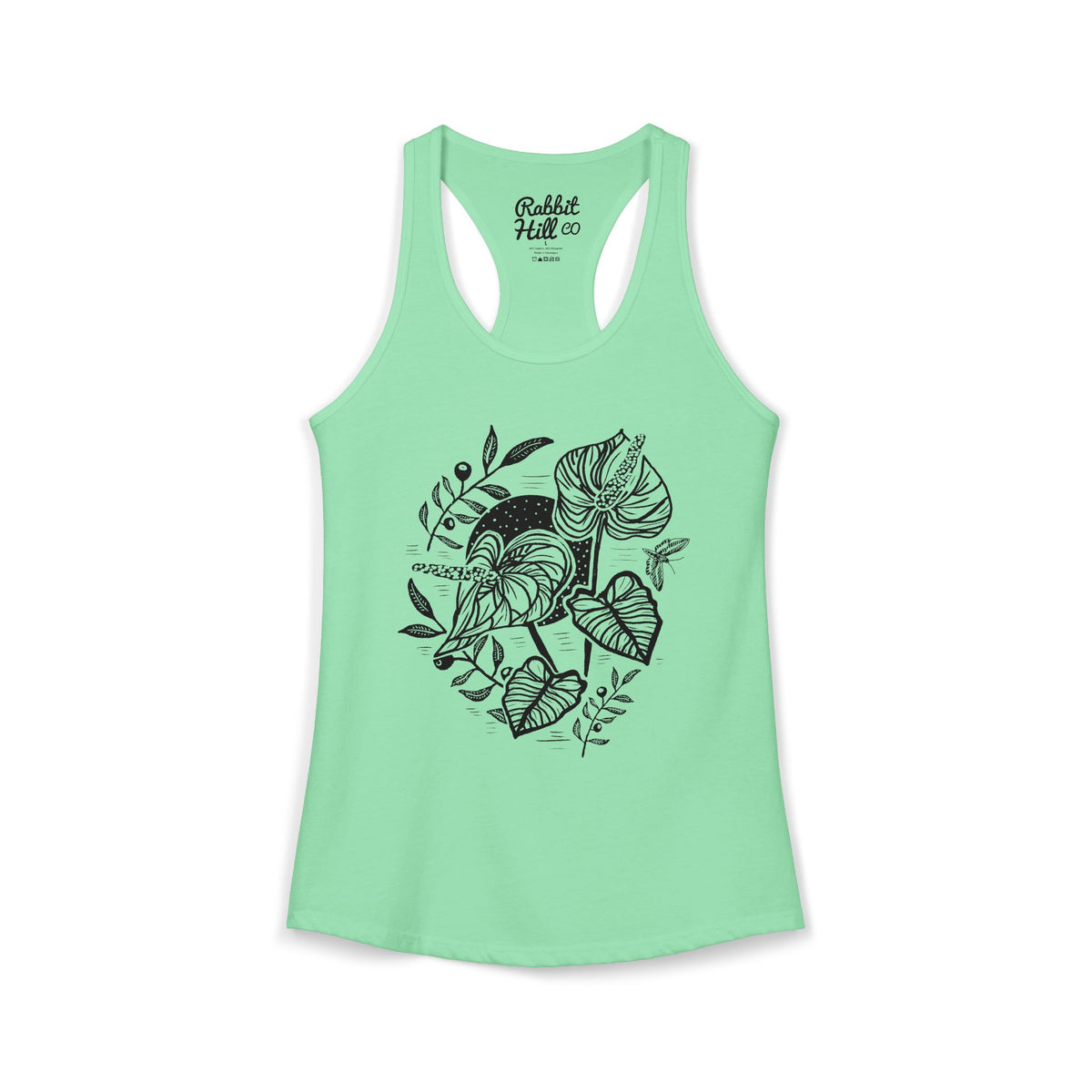 Anthurium // Ladies Racer Tank