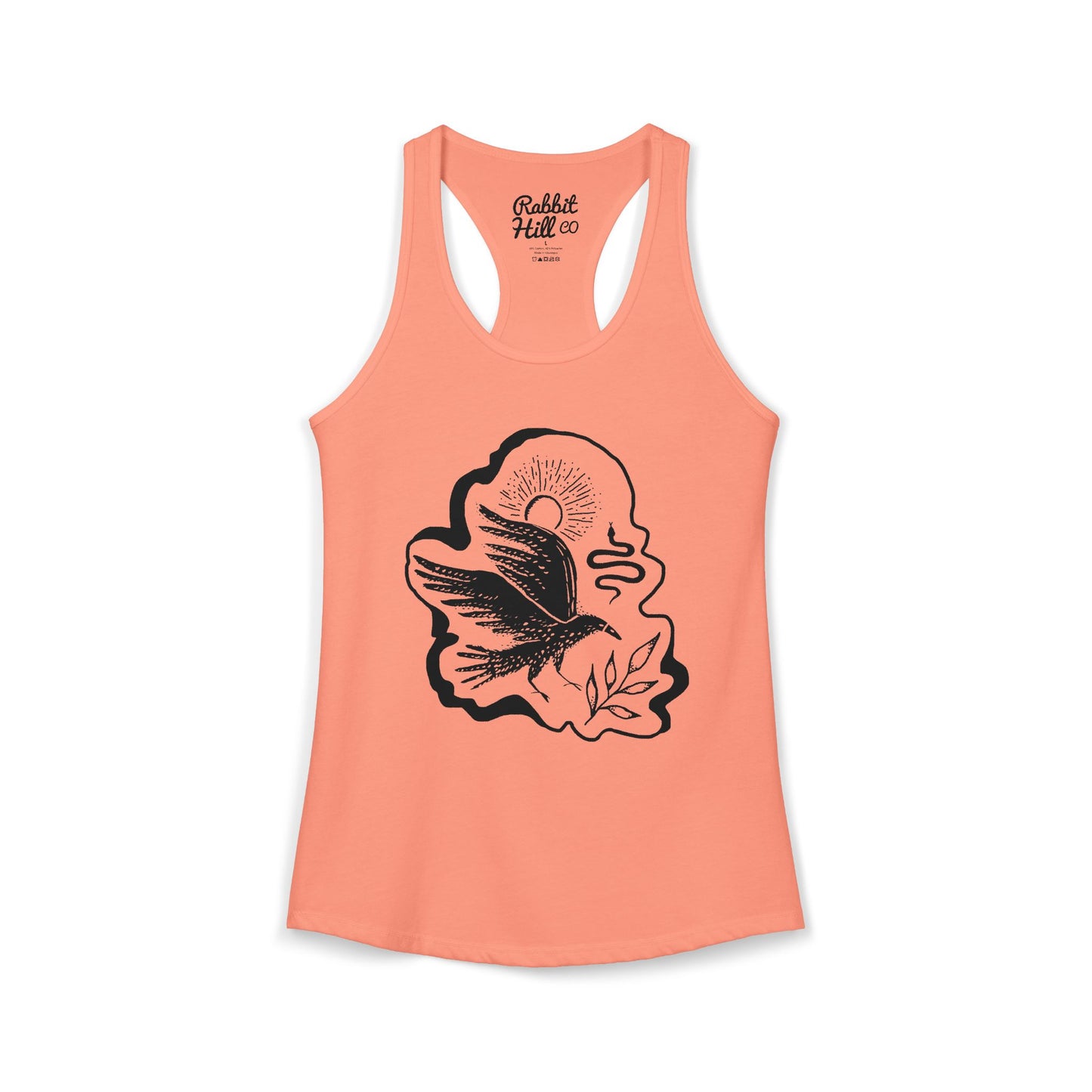 Crow Call // Women's Ideal Racerback Tank