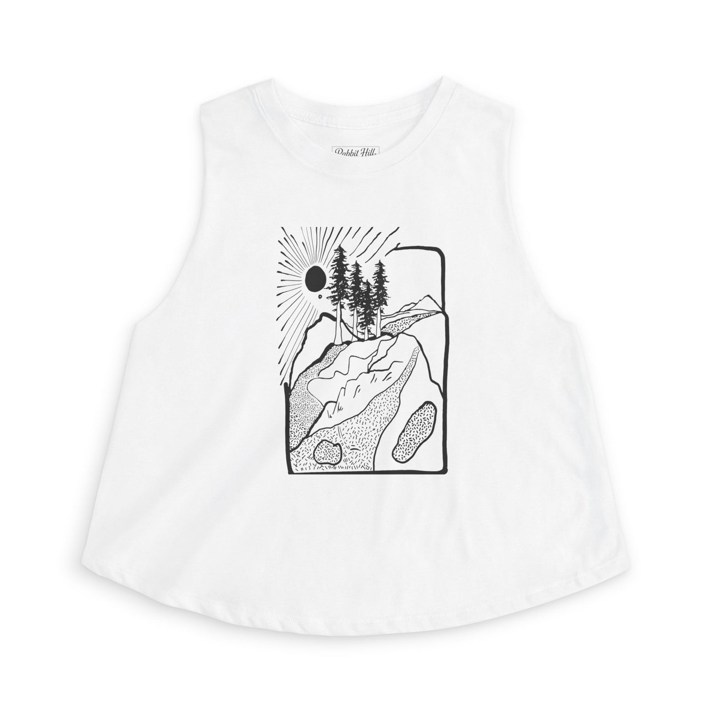 Mountain Trails // Crop Top