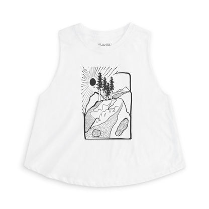 Mountain Trails // Crop Top