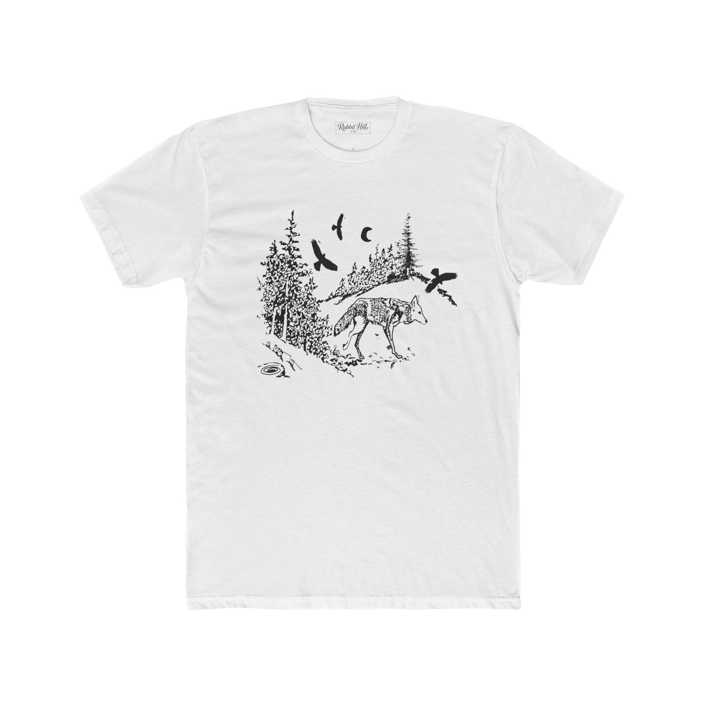 Lone Coyote // Unisex Cotton Tee