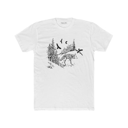 Lone Coyote // Unisex Cotton Tee
