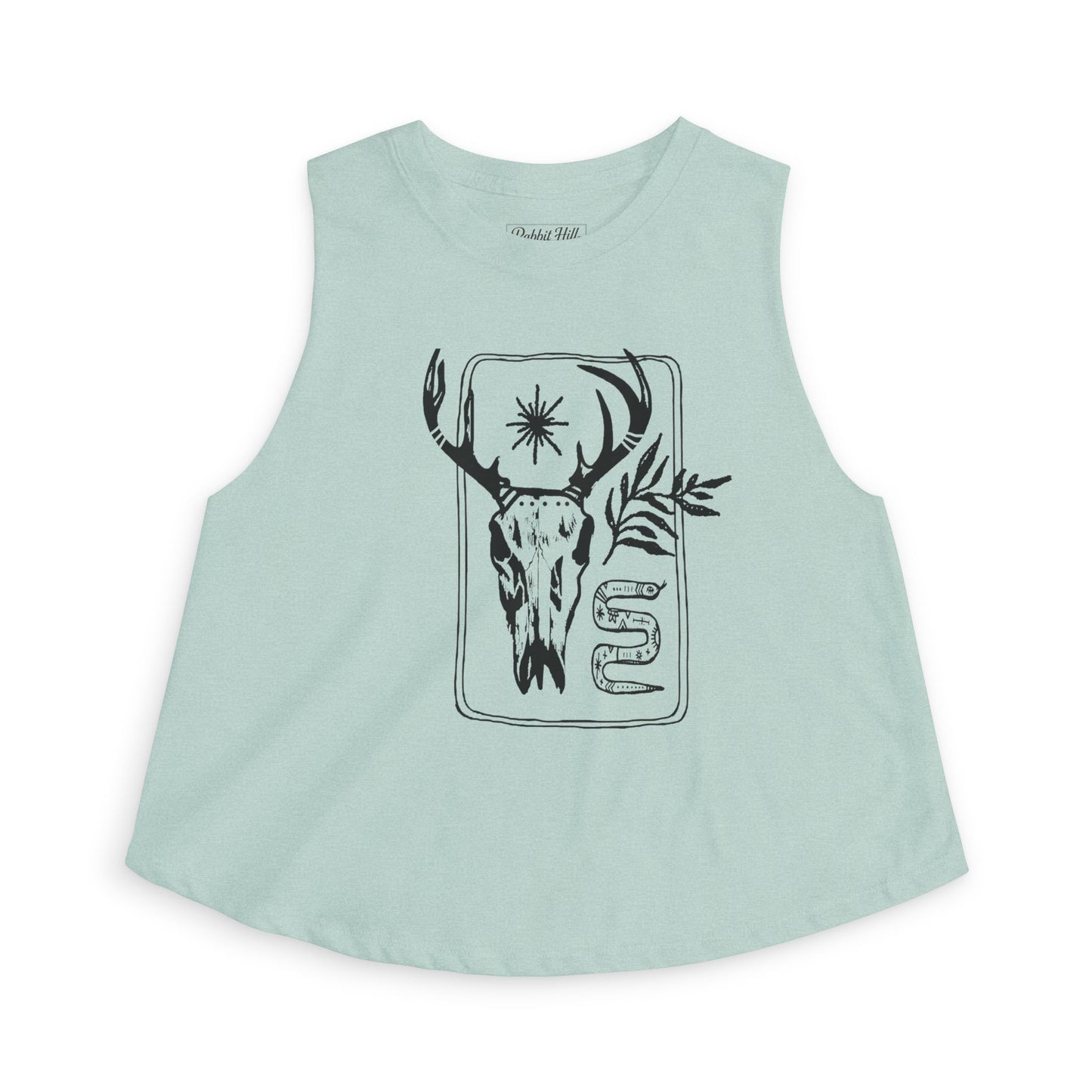 Boho Skull // Crop Top