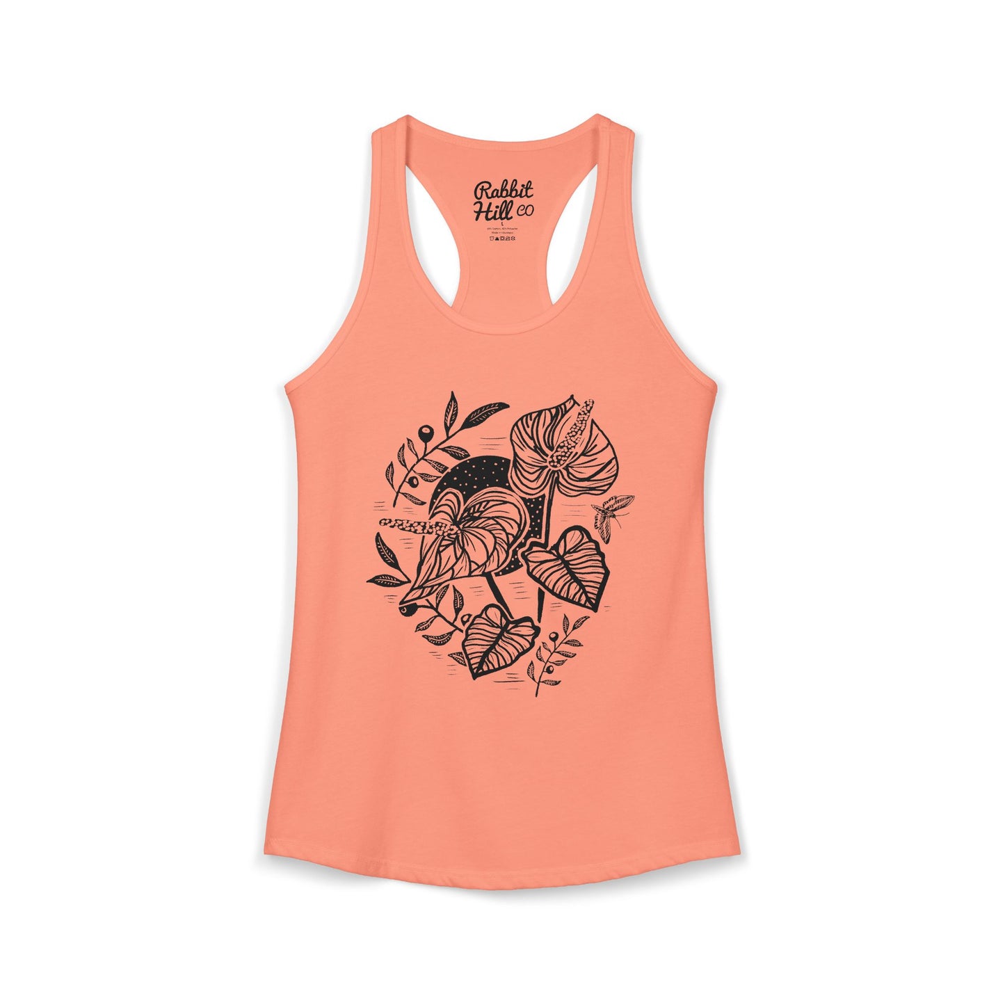 Anthurium // Ladies Racer Tank