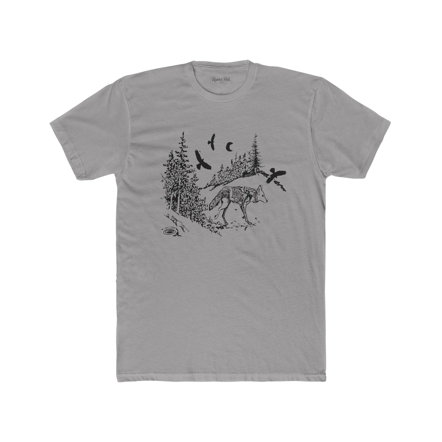Lone Coyote // Unisex Cotton Tee