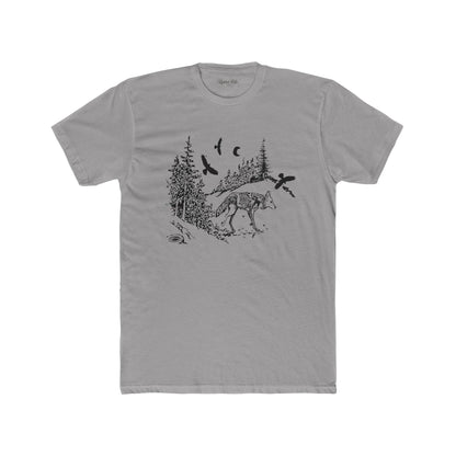 Lone Coyote // Unisex Cotton Tee