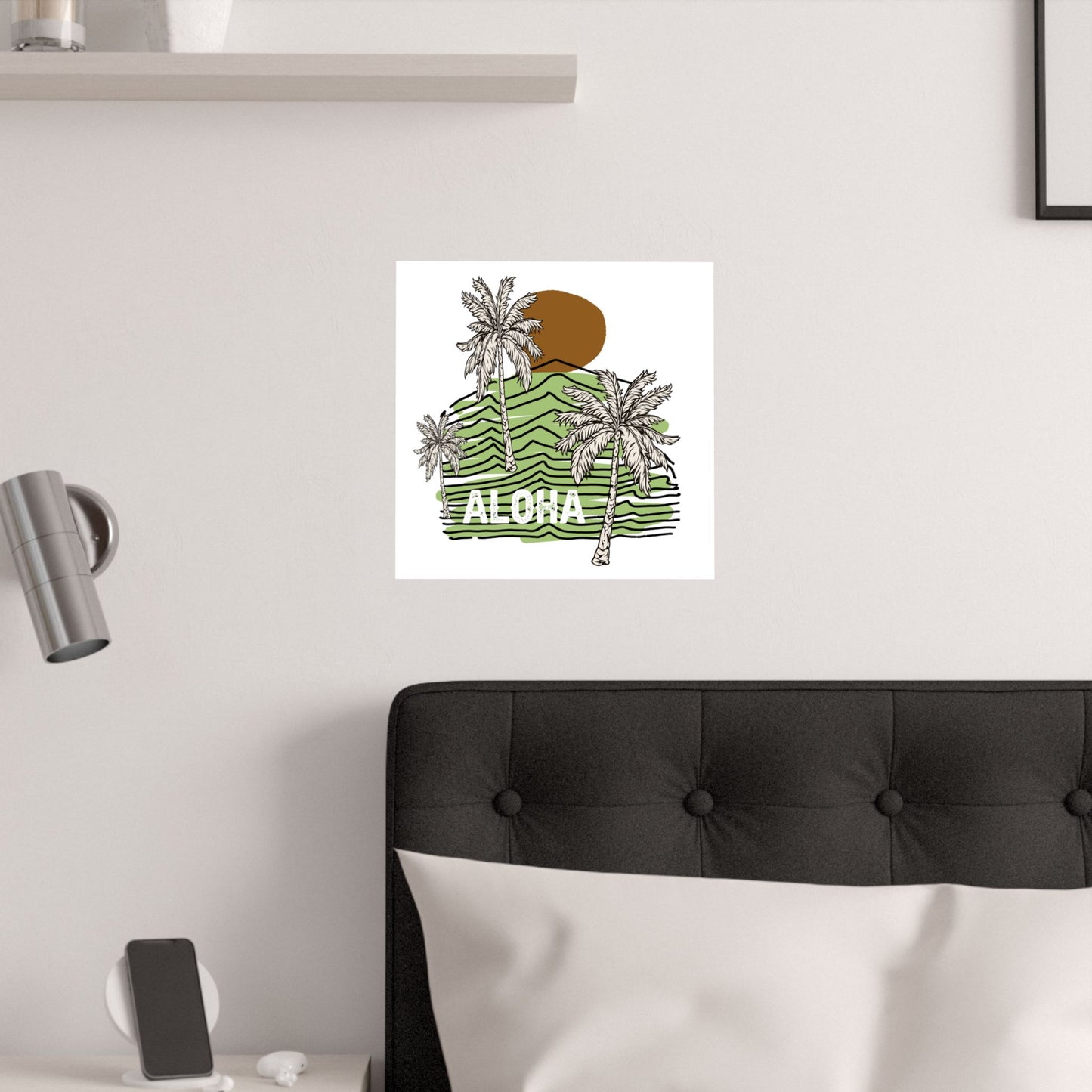 Aloha Calm // Satin Poster