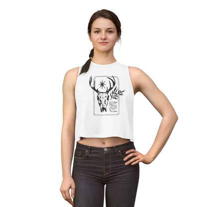 Boho Skull // Crop Top