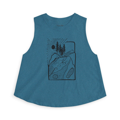 Mountain Trails // Crop Top