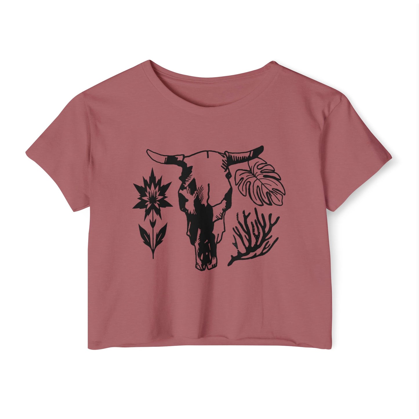 Boho Western // Festival Crop Top