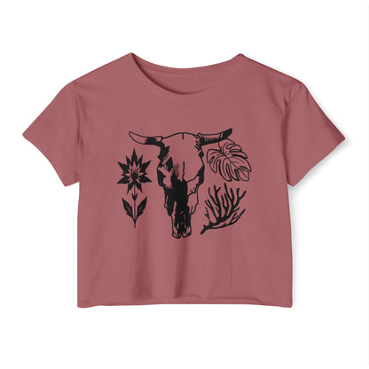 Boho Western // Festival Crop Top