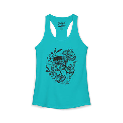 Anthurium // Ladies Racer Tank