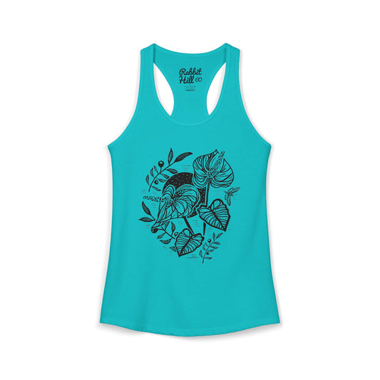 Anthurium // Ladies Racer Tank