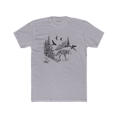 Lone Coyote // Unisex Cotton Tee