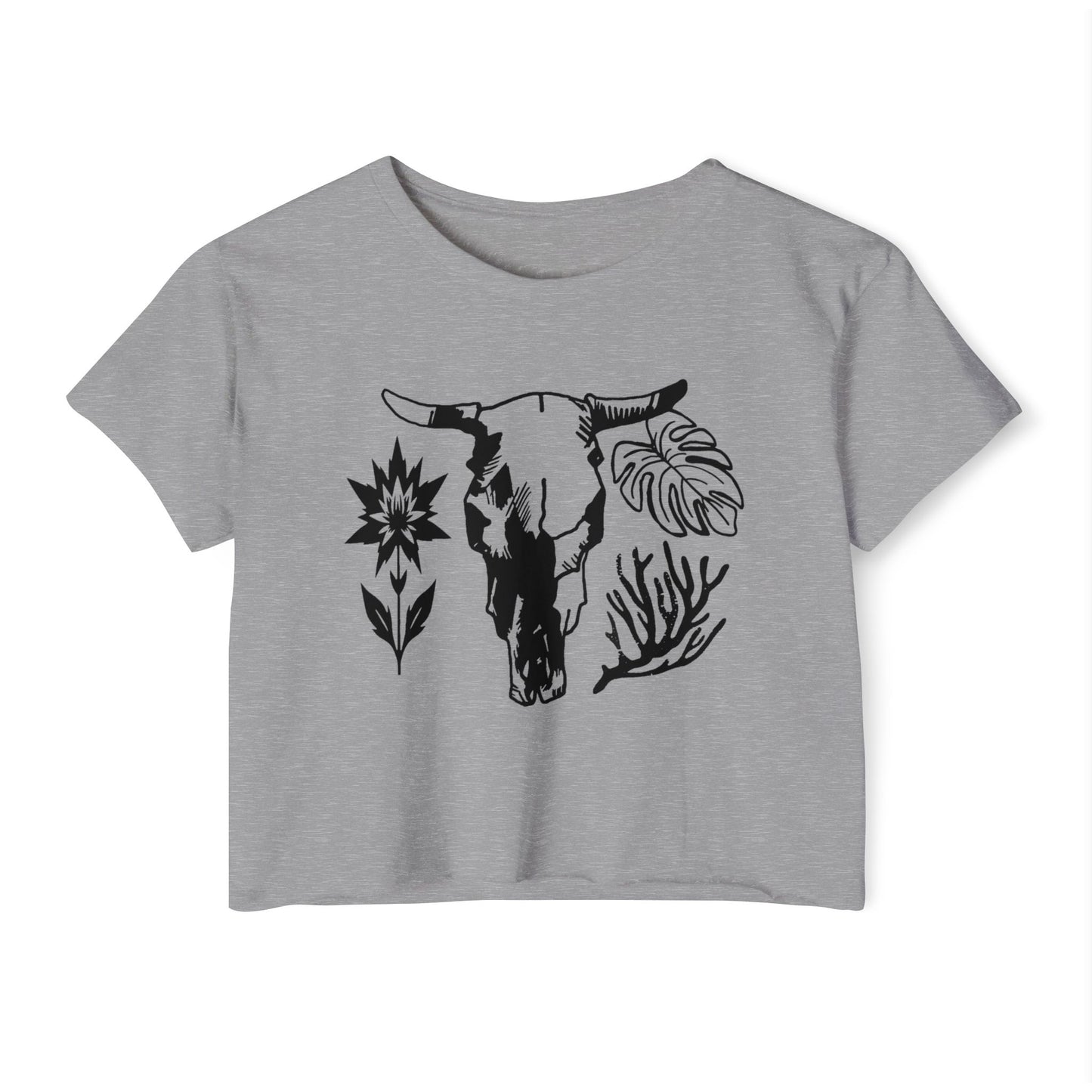 Boho Western // Festival Crop Top