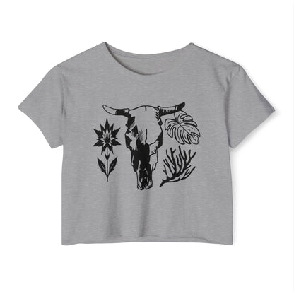 Boho Western // Festival Crop Top