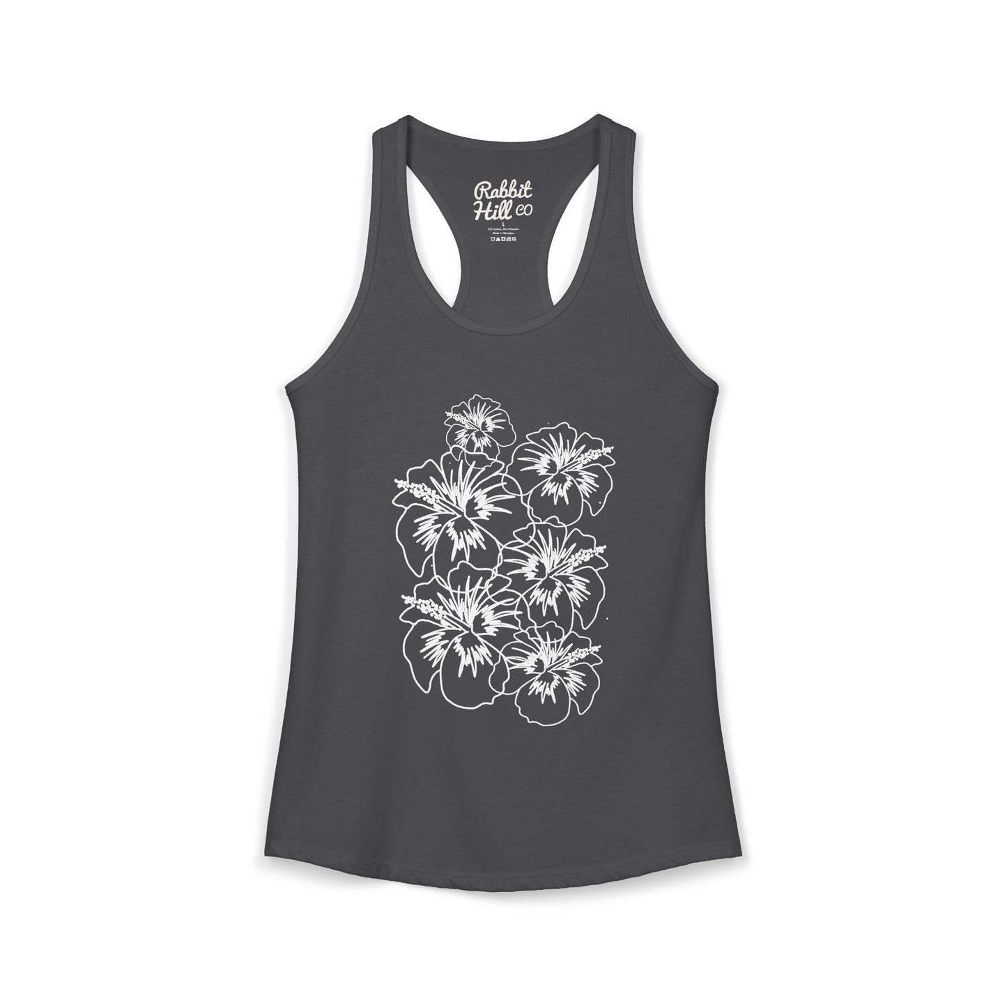 Hibiscus // Ladies Racer Tank