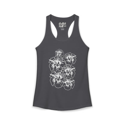 Hibiscus // Ladies Racer Tank