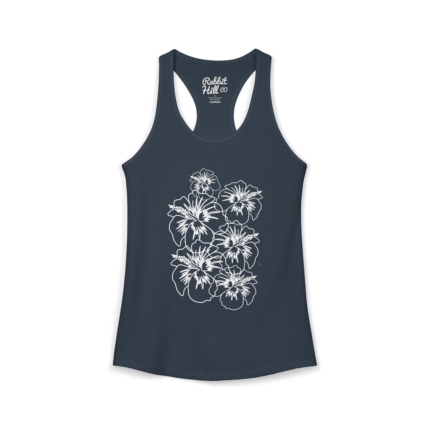 Hibiscus // Ladies Racer Tank
