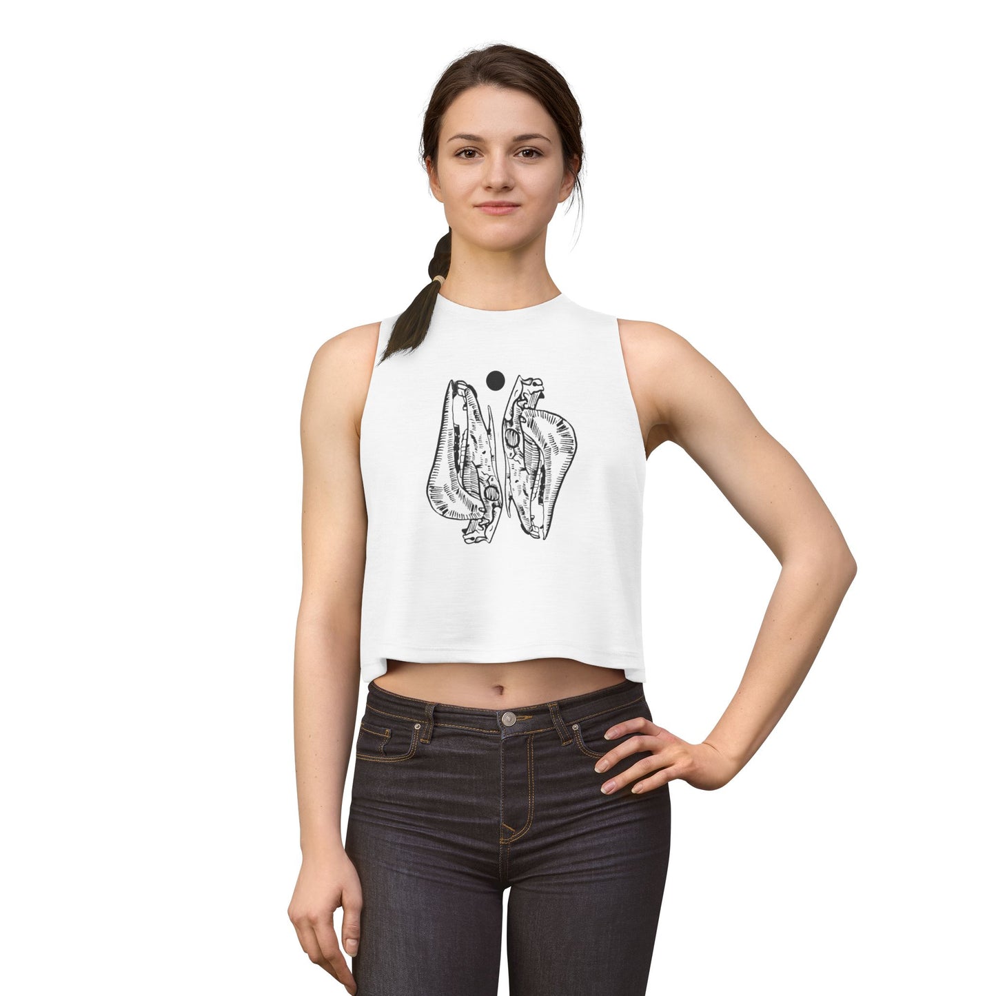 Bone Dance // Crop Tank