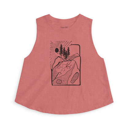 Mountain Trails // Crop Top