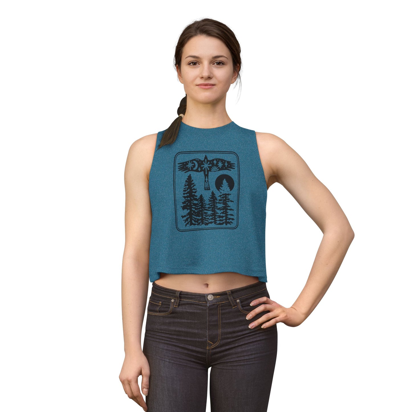 Forest Rising // Crop Top