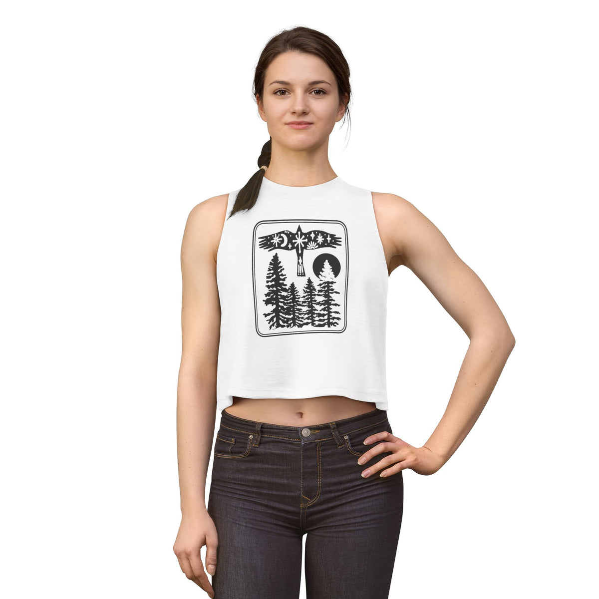 Forest Rising // Crop Top